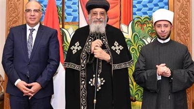 البابا تواضروس: دور الكنيسة والأوقاف مهم للتوعية لترشيد استهلاك المياه