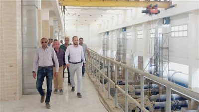 الشربيني: تم وجارٍ تنفيذ محطات رفع مياه شرب وصرف صحي وصناعي بمدينة بدر