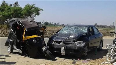 وضعت رضيعها وتوفيت.. مصرع ربة منزل في حادث تصادم بأسيوط 