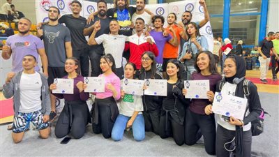 250 لاعبا في بطولة الجمهورية للفنون القتالية المختلطة