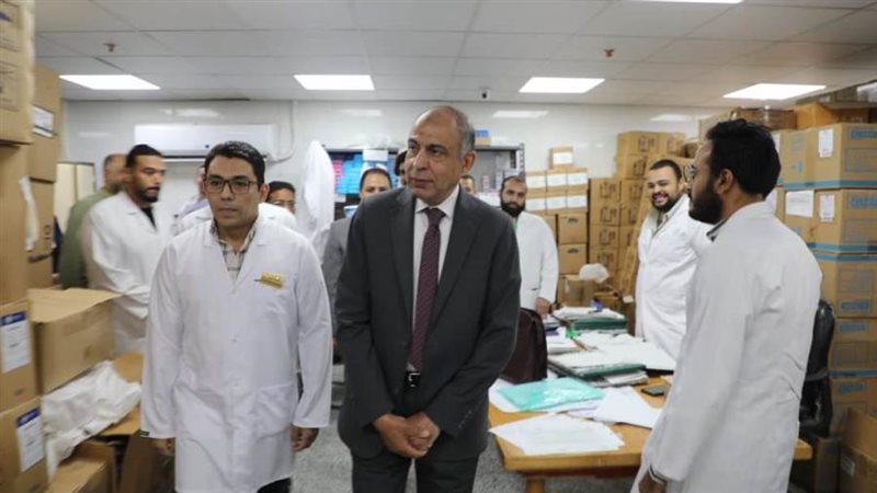 محافظ المنيا يتفقد