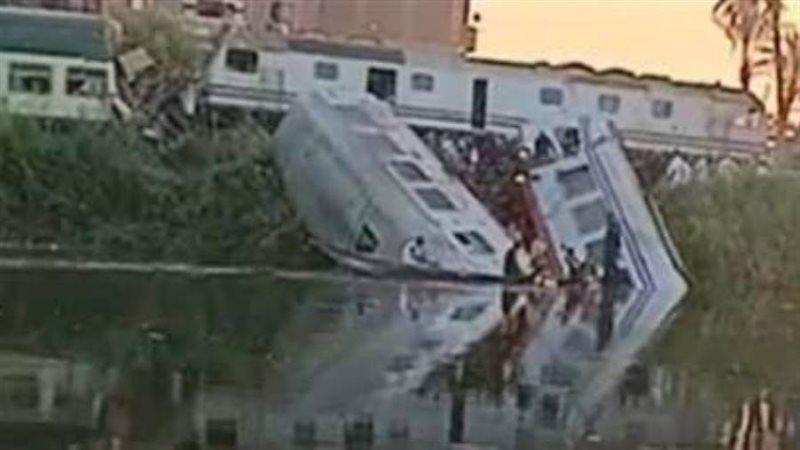 حادث قطار المنيا