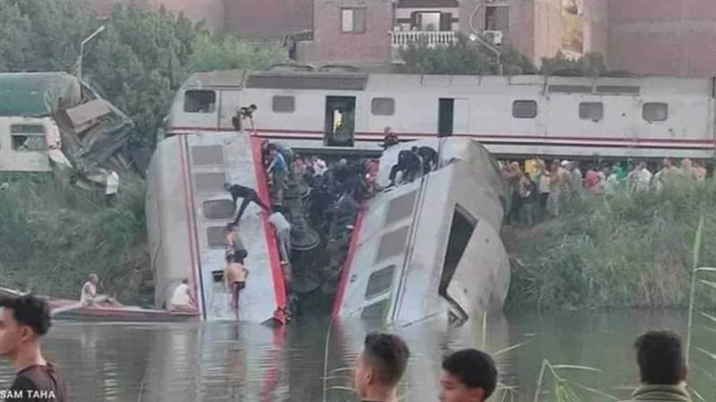 حادث تصادم القطار