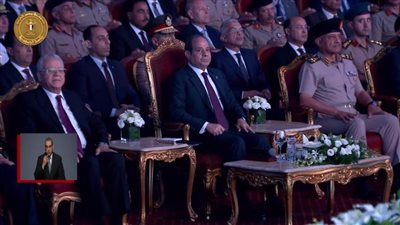 عاجل.. الرئيس السيسي يشهد فعاليات الندوة التثقيفية الـ40 للقوات المسلحة بمناسبة نصر أكتوبر المجيد