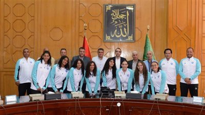 نائب المحافظ يستقبل بعثة منطقة الإسماعيلية للغوص والإنقاذ 