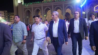  محافظ الغربية يتفقد محيط مسجد 