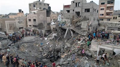 شهداء ومصابون في قصف الاحتلال مناطق في خان يونس ومخيم النصيرات