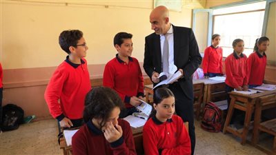 وزير التعليم ومحافظ المنوفية يتفقدان ٥ مدارس 