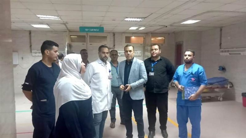 جانب من الزيارة التفقدية