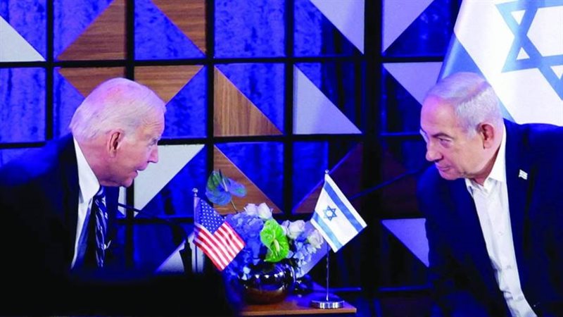 بايدن ونتنياهو