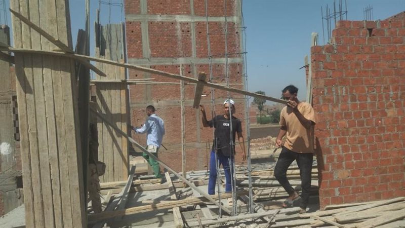 إزالة التعديات بأسيوط