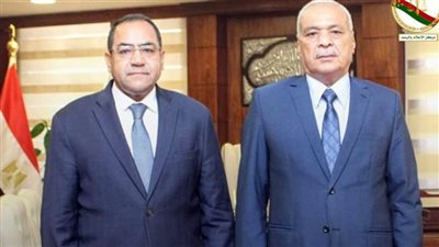 رئيس النيابة الإدارية يبحث مع رئيس المركزي للتنظيم والإدارة التعاون المشترك