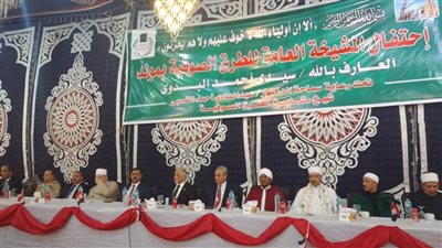 بمشاركة محافظ الغربية.. الطرق الصوفية تحتفل بمولد السيد البدوى بطنطا.. (صور)