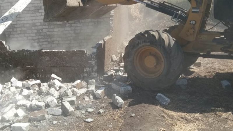 إزالة التعديات بأسيوط