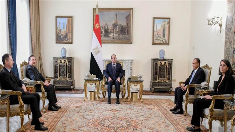 الرئيس السيسي يثمن