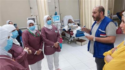 فريق الحوكمة الصحية في مستشفى حميات الإسماعيلية