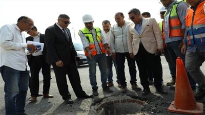 محافظ الجيزة يتابع إنشاء ساحات الانتظار ودعم أرصفة المشاة بالطرق المحيطة للمتحف المصري الكبير