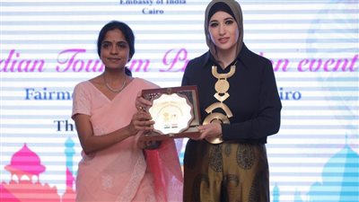 يمنى البحار تشارك كضيف شرف في فعالية الترويج السياحي لدولة الهند