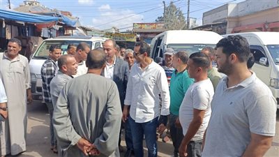 نائب محافظ البحيرة يتفقد مواقف السيارات ومحطات الوقود بإيتاي البارود وشبرا خيت والرحمانية
