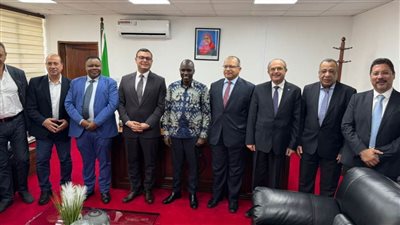 وزير الإسكان ونائب الوزراء التنزاني يتابعان أعمال مشروع سد ومحطة جوليوس نيريري بتنزانيا