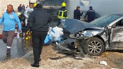 مصرع وإصابة ثلاثة أشخاص من أسرة واحدة في انقلاب سيارة ملاكي بالغربية