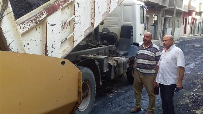 جانب من الرصف