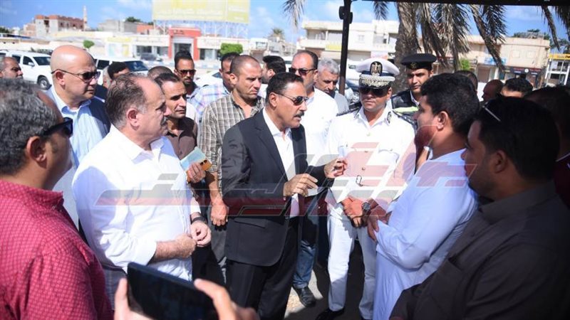 محافظ مطروح يتفقد