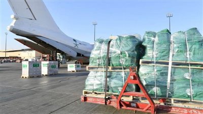 مغادرة الطائرة الإغاثية الثامنة ضمن الجسر الجوي لمساعدة الشعب اللبناني