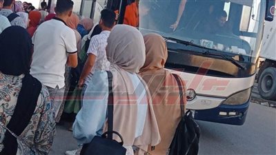 لتكدس الأهالي.. كفر الشيخ تدفع بـ10 أوتوبيسات و110 سيارات ببلطيم