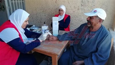 مركز شباب إبطو يستقبل القافلة الطبية 100 يوم صحة بكفر الشيخ