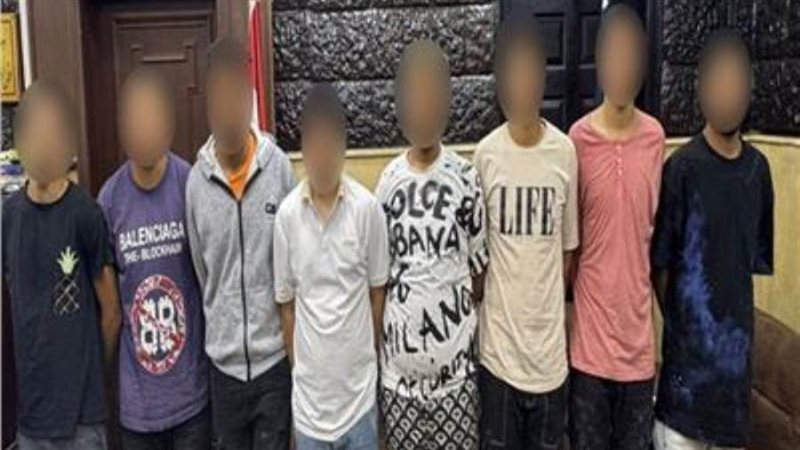 القبض على 8 أشخاص