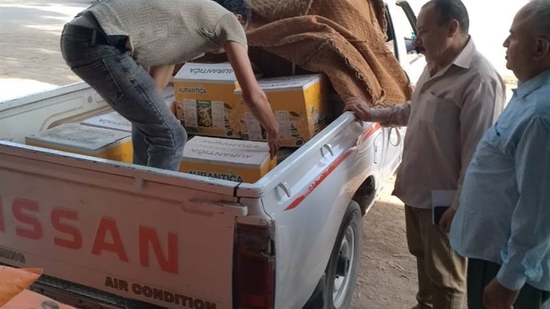 ضبط سلع مجهولة المصدر