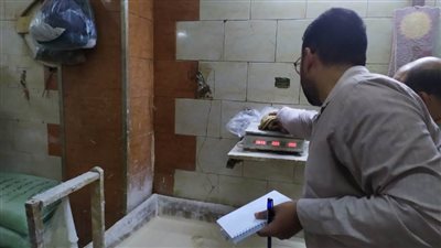 بالصور.. تحرير 24 محضر نقص أوزان وإنتاج خبز مخالف للمواصفات بطنطا 