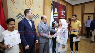 تكريم 47 طالبًا وطالبة من الحاصلين على دورات الـ ICDL بكفر الشيخ