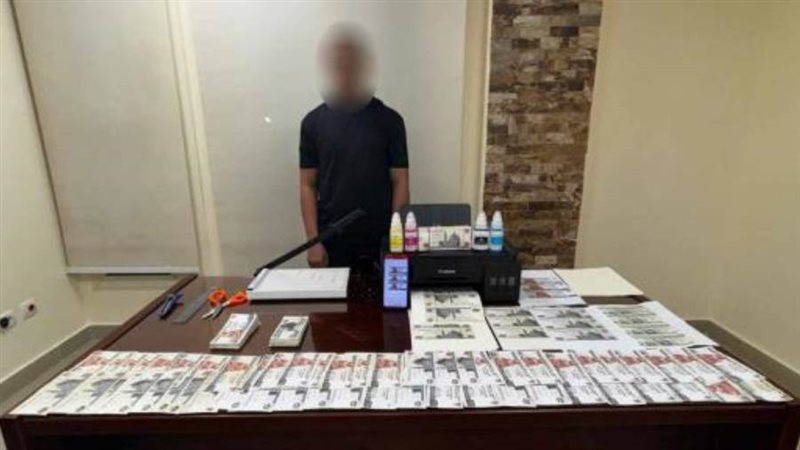 المتهم والمضبوطات