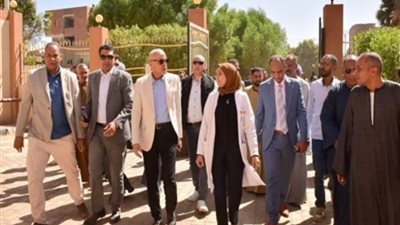 محافظ الأقصر يتفقد مشروعات المبادرة الرئاسية 