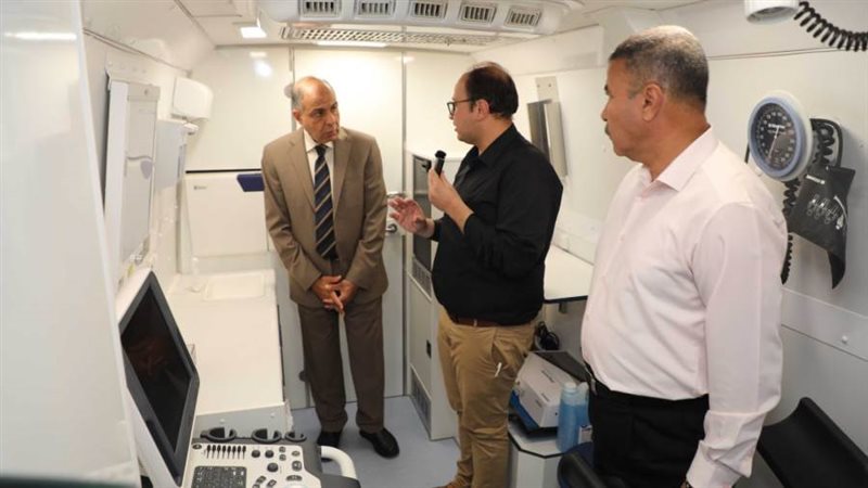 محافظ المنيا يتفقد