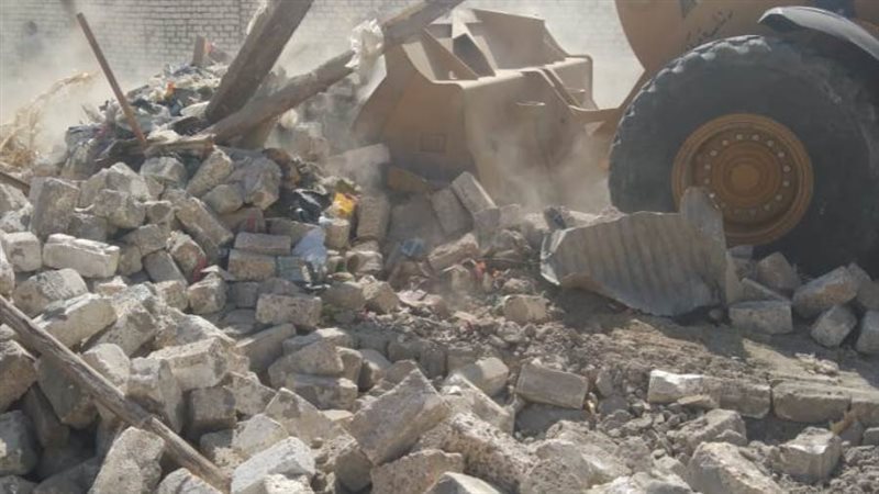 إزالة التعديات بأسيوط