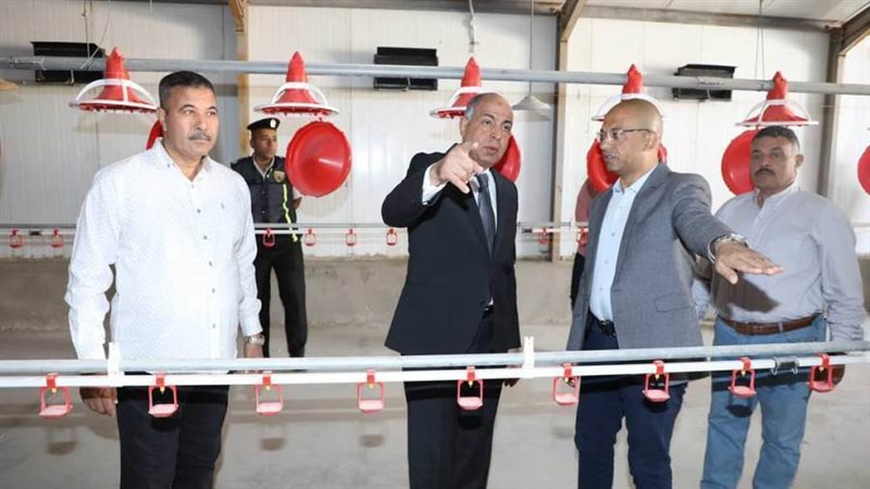 محافظ المنيا يتفقد