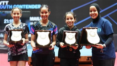 فضيتان وبرونزيتان لمصر في اليوم الثاني بالبطولة الدولية لتنس الطاولة بالإسماعيلية