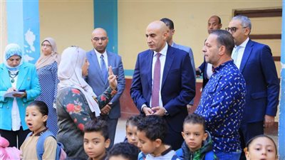 جولة مفاجئة لوزير التعليم بمحافظة الغربية