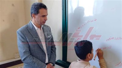 د. علاء جودة يتفقد المدارس للاطمئنان على انتظام العملية التعليمية 