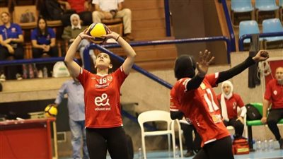الأهلى يهزم الجياد 3-0 فى رابع جولات دورى سيدات الكرة الطائرة