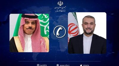 بن فرحان يجري اتصالًا هاتفيًا بوزير الخارجية الإيراني