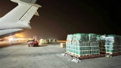 مغادرة الطائرة الإغاثية 14 لمساعدة الشعب اللبناني