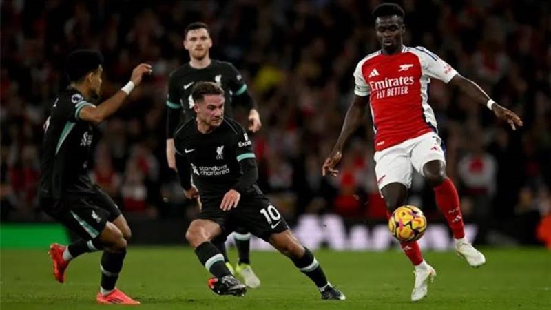 جانب من المباراة