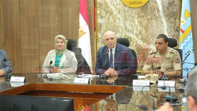 اجتماع موسع لتسيير عدد من القوافل الطبية بكفر الشيخ