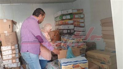 ضبط أسماك ولحوم وكبدة مجهولة المصدر بكفر الشيخ 