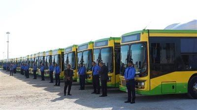 النقل تعلن خطة التشغيل التفصيلية لعدد 100 أتوبيس لنقل رواد المنتدى الحضري العالمي بالمجان