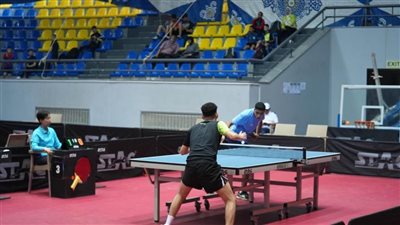 استئناف منافسات البطولة الدولية للناشئين لتنس الطاولة بالإسماعيلية